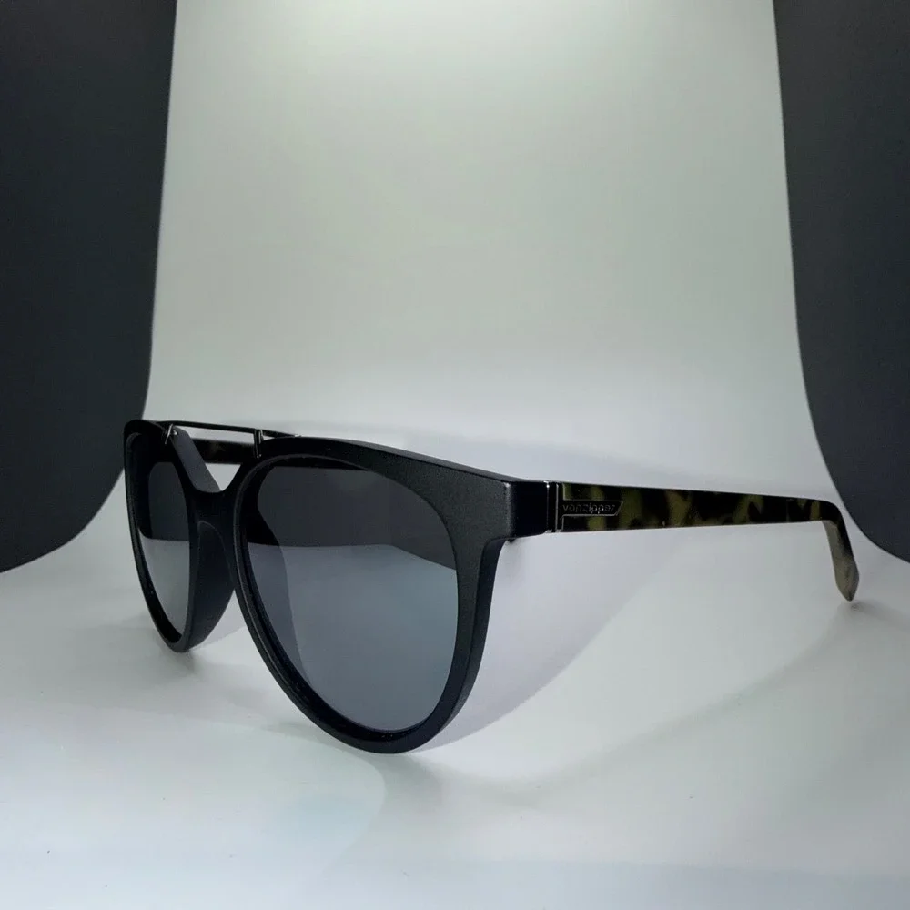 VonZipper Hitsville Sunglasses Camo Tortoise Double Bridge Matte Black Grey Lens